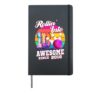 Rolling Into 10 Since 2016 Bowling Birthday Girl Hardcover Journal, Black
