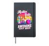 Rolling Into 13 Since 2013 Bowling Birthday Girl Hardcover Journal, Black