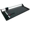 Rolling Paper Cutter 36 Inch, Manual Rotary Trimmer with Circular Blade, Clear Scale, High Precision Steel, Ideal for Photo and Card Cutting