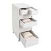 Rolling Storage Cart with 6 Drawers, Vertical File Cabinet on Wheels