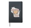 Romantic State Wisconsin You’re The Big Cheese In My Heart Hardcover Journal, Black