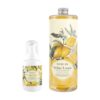 ROMIIE ZOI Foaming Hand Soap Set, Sicilian Lemon Scent, 4oz + 33.8oz Refill