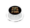 Roofer Frog We Roof At Dawn Roofing Crew PopSockets PopGrip for MagSafe