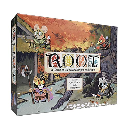 Root: A Game of Woodland Might and Right | Asymmetric Strategy Board Game by Leder Games | 2–4 Players | Ages 14+ | Adventure, Conflict & Area Control