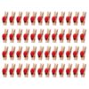 RORPOIR 150pcs Mini Wooden Ladybug Photo Pegs for Photos, Memos, Cards