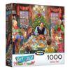 RoseArt - Back to The Past - Holiday Table - 1000 Piece Jigsaw Puzzle for Adults