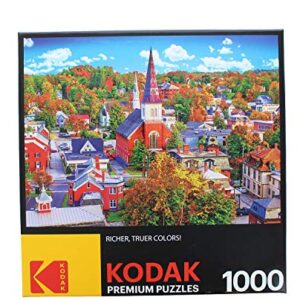 RoseArt - Kodak Premium - Montpelier, Vermont Townscape - 1000 Piece Jigsaw Puzzle for Adults