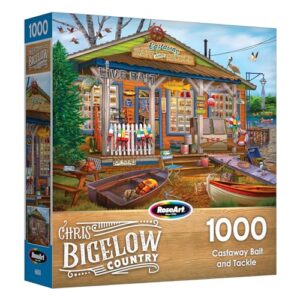 RoseArt Chris Bigelow Castaway Bait and Tackle 1000 Piece Jigsaw Puzzle