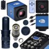 Rosfix Draco Blue PRO KMDBP-HDMI-VGA and ODM-180X C-Mount Microscope Kit