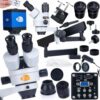 Rosfix Neptune Pro MSNP-T-WDMS1 Trinocular Microscope Set 2MP Camera