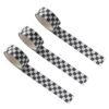Rosojodg 3Pcs Fade-Resistant Checkerboard Duct Tape - Black and White Plaid Design for Arts and Crafts, Home Decor and DIY Projects