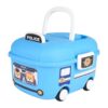 Round Design Toy Organizer Bin Kids Nursery Storage Organizer Box