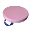 Round Floor ions with Handles - 18/16/14/12 inch Waterproof PU Chair Pads for Flexible Classroom Seating - Stackable Outdoor ions (4pcs: 50x8cm/20x3in)
