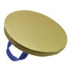Round Floor ions with Handles - 18/16/14/12 Inch Waterproof PU Seat Pads for Flexible Classroom Seating Outdoor Use 2pcs (30x3cm/12x1.2in)