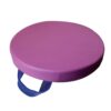 Round Floor ions with Handles Waterproof PU Seat Pads for Classroom Stackable Flexible Seating 18/16/14/12 Inch 2-Pack Ideal for Outdoor Use (35x3cm/14x1.2in)