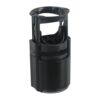 Round Self-Inking Stamp 40mm for custom Text Red Ink Round Self-Inking(black+ Font)