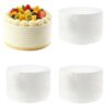 Round Styrofoam Crafts Cake Dummies for Arts and Crafts Supplies (8"-4PCS)