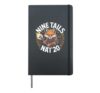 RPG Master D20 Role Playing Board Game Funny Gaming Hardcover Journal, Black