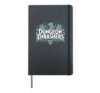 RPG Master D20 Role Playing Board Game Funny Gaming Hardcover Journal, Black