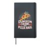 RPG Master D20 Role Playing Board Game Funny Gaming Hardcover Journal, Black