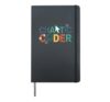 RPG Master D20 Role Playing Board Game Funny Gaming Hardcover Journal, Black