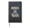 RPG Master D20 Role Playing Board Game Funny Gaming Hardcover Journal, Black