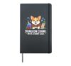 RPG Master D20 Role Playing Board Game Funny Gaming Hardcover Journal, Black