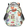 RPLIFE 15 Inch Backpack for Kids, Cute Animals Backpack Elementary School