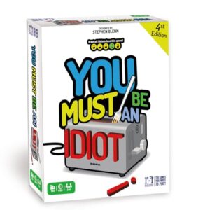 R&R Games You Must Be an Idiot Family Trivia Game, Ages 10+, 3-6 Players