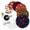 RSYIYO 30Pack Dexcom Over Patch for G7 with 2 Hardshell Covers