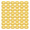 Rubber Bands 380pcs High Elasticity Wide Yellow