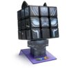 Rubik’s Cube, Black Panther Cuber, Marvel Collectible Fidget Toy & Desk Decor, Classic Color-Matching Puzzle, Problem-Solving Brain Teaser for Fans of Marvel Rivals & Action Movies, for Ages 8 & Up