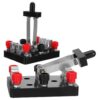 RUNROTOO 2pcs Double Throw Knife Switch Set for Science Experiments and Laboratory Use, Versatile Laboratory Equipment with Precision Circuit Control, Made of Iron and Plastic for Reliable