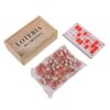 Russian Lotto Wood Board Game 48 Cards