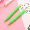 RXXCMD 40Pcs Cartoon Carrot 0.7mm Student Mechanical Pencil For kids Sketch Drawing School Supplies Stationery(E)