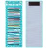 Sabary Pencil Parking Pocket Chart, Classroom Wall Organizer, Bright
