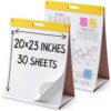 Sabary Tabletop Easel Pad, Great for Virtual Teachers and Students, 20x23 Inches, 30 Sheets, Pad, 2 Pads, Flip Chart Paper, Teacher Anchor Chart