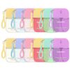 Sacubee 12 Pcs Hydrating Hand Sanitizer Spray Scented Hand Sanitizer Mini Spray with Keychain Portable Travel Size 1.2 Fl oz 6 Refreshing Scents Moisturizing for Women Travel Office