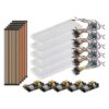 SAFIGLE Starter Breadboard Compatible with 5v with Module Power, Supply, Learning Kit 830-point Electron and 3.3v, Includes 65 Jumper Wires and 40-pin 20cm Connector Cables