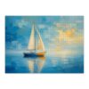 Sailboat Reflective Wooden Jigsaw Puzzle for Adults