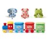 SAIMAND Baby Toys 12-18 Months, Soft Plush Animal Train Sensory Playset