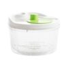 Salad Spinner With Drain Spout, Manual Crank Fruit Washer Bowl