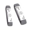 Sand Ink Eraser, 2Pcs Matte Gray Abrasive Sandpaper Correction Pads