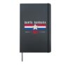 Santa Barbara T-Shirt Retro Vintage Shirt Gift Women Men Kid Hardcover Journal, Black