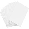 SANZINAZ White Poster Board, Heavyweight 22 x 28 Inch, 10 Sheets, Large Poster Paper for Signs, Displays, Presentations, Crafts, & Office Projects