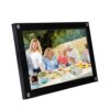 SASKATE Digital Picture Frame 10.1 inch Touch Screen (Black)