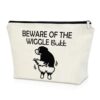 Sazuwu Funny Australian Shepherd Makeup Bag Dog Lover Gifts for Women