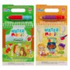 Scentco Water Magic (Learning Numbers & ABCs) - 2-Pack – Reusable Water Reveal Activity Books for Kids with S'Mores & Tutti Frutti Scented Brushes – Mess-Free Preschool Learning Toy Ages 3-8