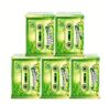 Scented portable pocket facial tissues, mini travel bag tissues, refreshing tea-scented disposable napkins, 12 packs, each pack containing 7 pieces, suitable for daily use when going out.
