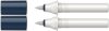 Schneider 040 Paint-It Twinmarker Cartridges (Brush Tip - Brush, Colour-Intensive Water-Based Ink for Use on Paper > 95% Recycled Plastic) Pack of 2, Grey 005